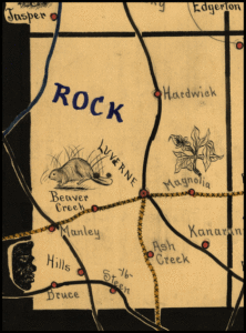 Rock County Railroads 1898